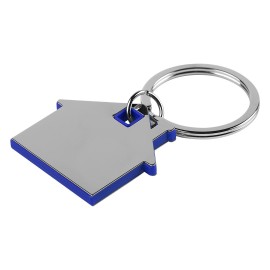 HUS, metal key holder, blue
