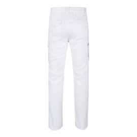 VL LUGH. Multi-pocket stretch trousers (240g/m²) in cotton (46%), EME (38%) and polyester (16%)