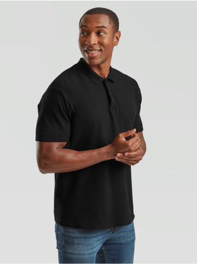Fruit of the Loom, Original Polo, Polo majca za muškarce, crna M