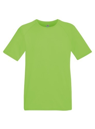 Fruit of the Loom, Performance, Men's Sports Polyester T-Shirt, Lime, S