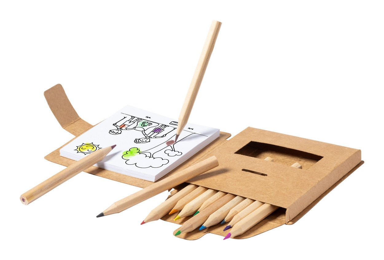 Lauglin colouring set