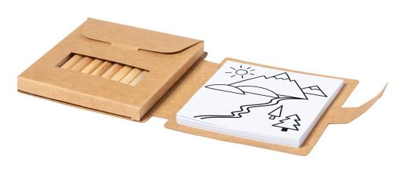 Lauglin colouring set