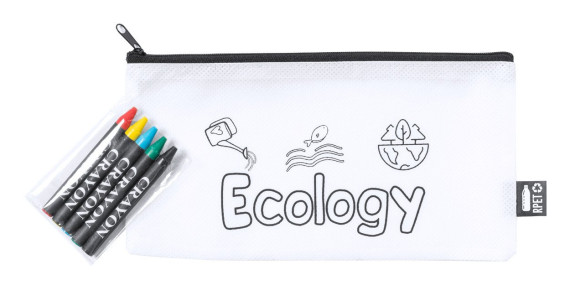 Thurman RPET colouring pen case