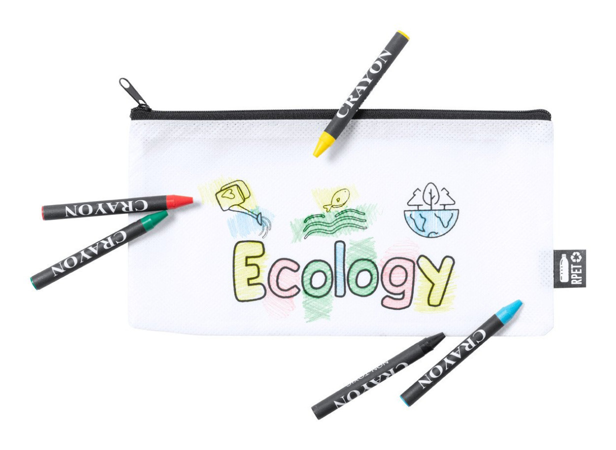 Thurman RPET colouring pen case