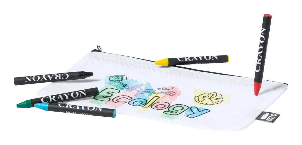 Thurman RPET colouring pen case