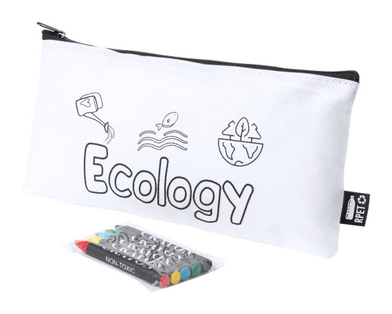 Thurman RPET colouring pen case