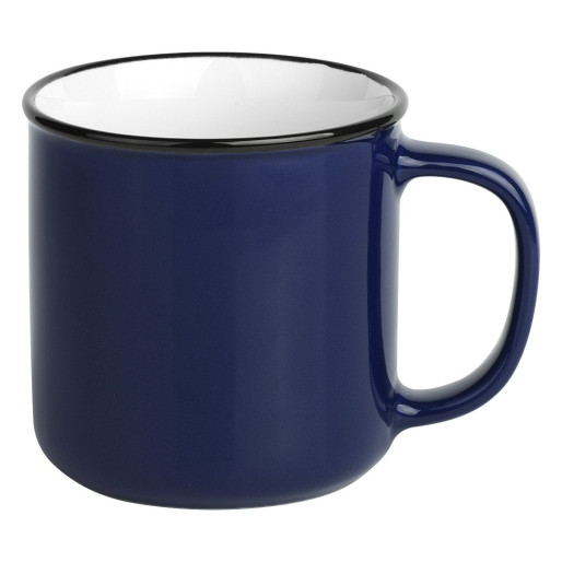 BETTY, stoneware mug, 250 ml, blue