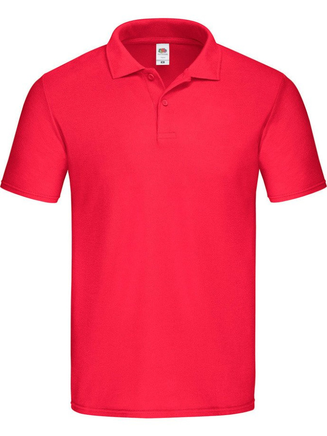 Fruit of the Loom, Original Polo, Polo majca za muškarce, crvena M