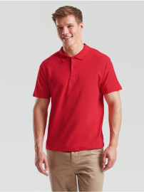 Fruit of the Loom, Original Polo, Polo majca za muškarce, crvena M