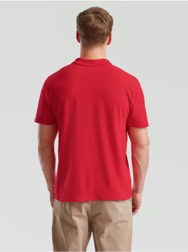 Fruit of the Loom, Original Polo, Polo majca za muškarce, crvena M
