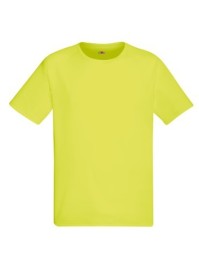 Fruit of the Loom, Performance, Men's Sports Polyester T-Shirt, Yellow, S
