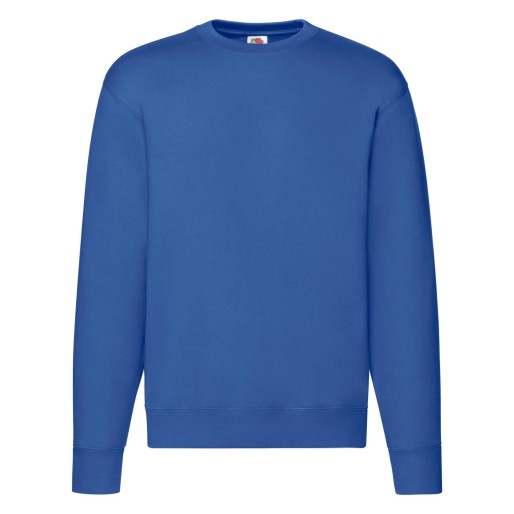 Fruit of the Loom, Premium Set-in Sweat, Classic Premium Men's Sweatshirt, Royal Blue, S