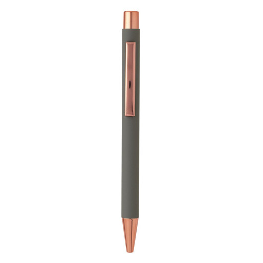 TITANIUM ROSE GOLD, metal ball pen, gray