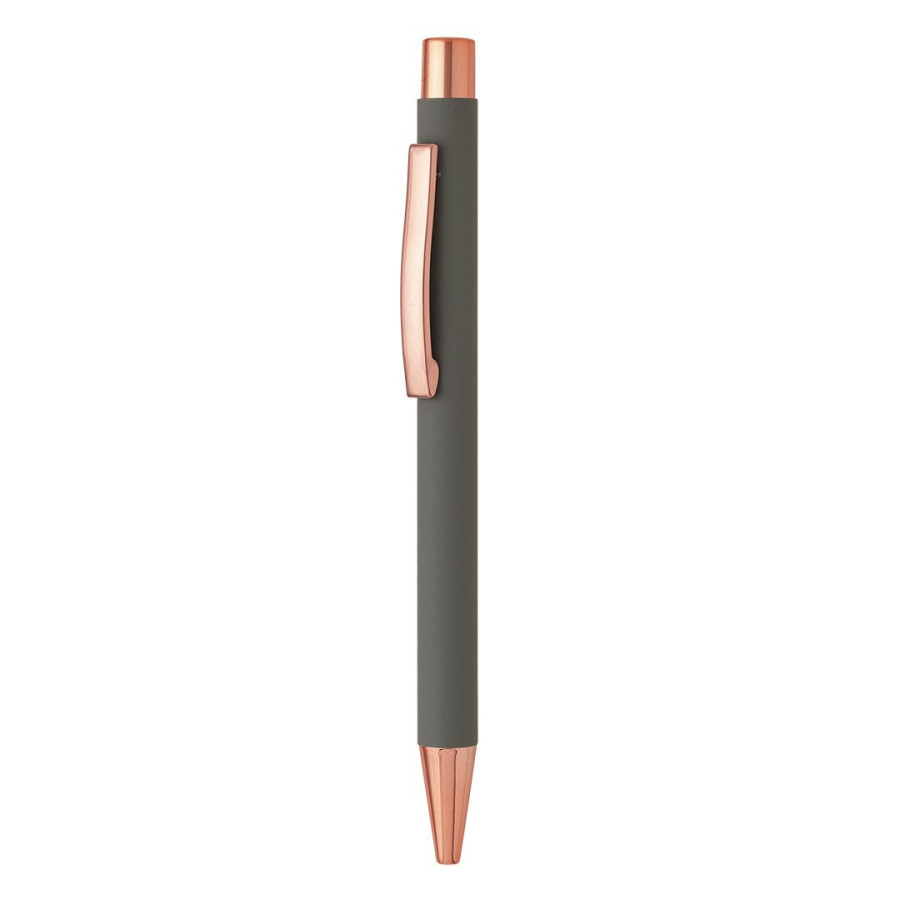 TITANIUM ROSE GOLD, metal ball pen, gray