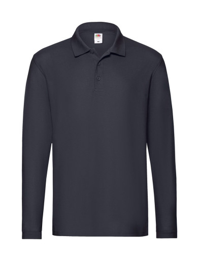 Premium Long Sleeve polo shirt