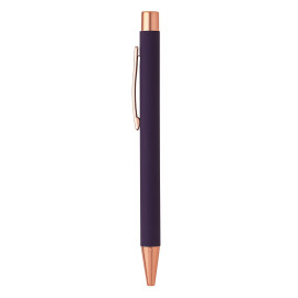 TITANIUM ROSE GOLD, metal ball pen, purple