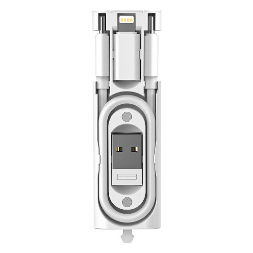 KLASTER, plastic box with adapters, white