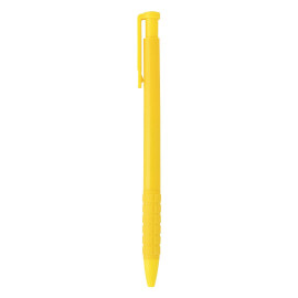 3001, plastic ball pen, yellow