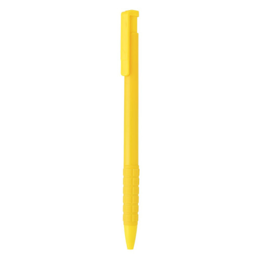 3001, plastic ball pen, yellow