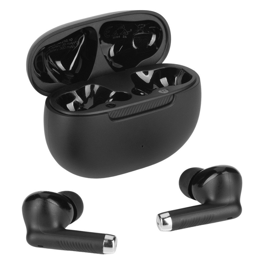 TRION, bežične stereo slušalice, crne