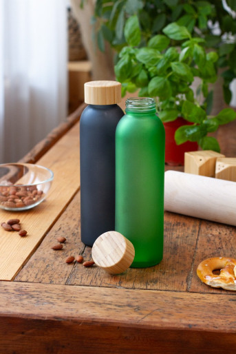 Cloody glass sport bottle
