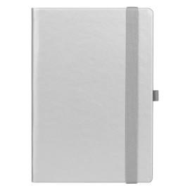 OSLO, a5 notebook, silver