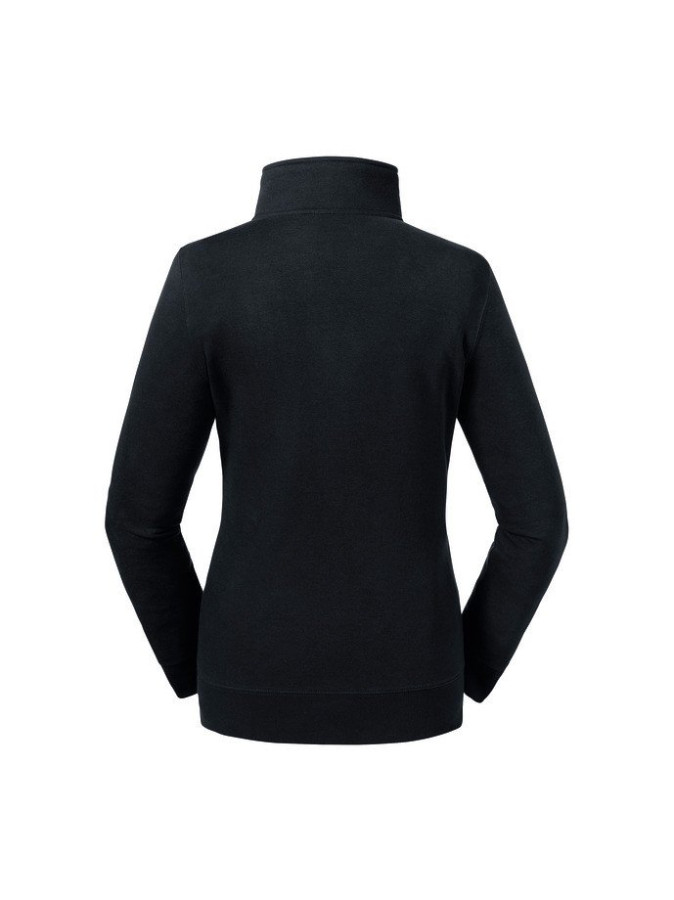 RUSSELL Ladies' Authentic ženski duks sa rajsferšlusom, crni, S