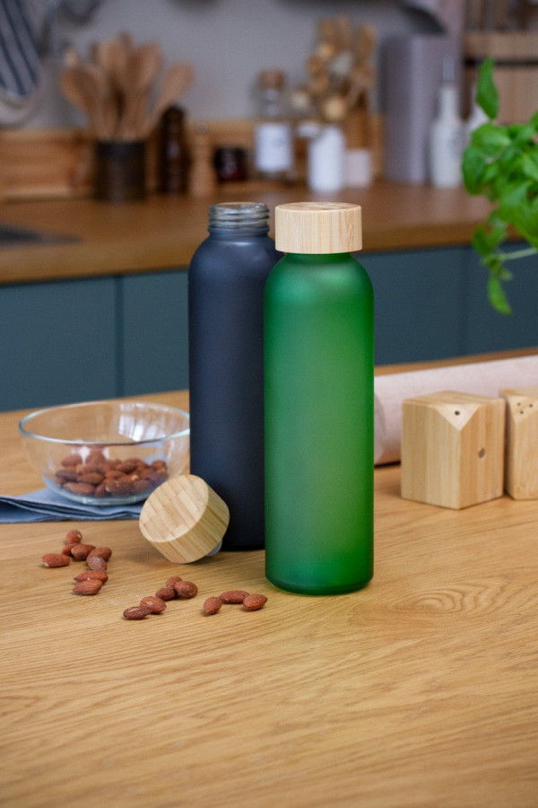 Cloody glass sport bottle