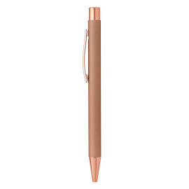 TITANIUM ROSE GOLD, metal ball pen, gold rose