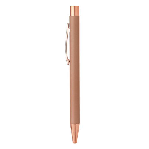 TITANIUM ROSE GOLD, metal ball pen, gold rose