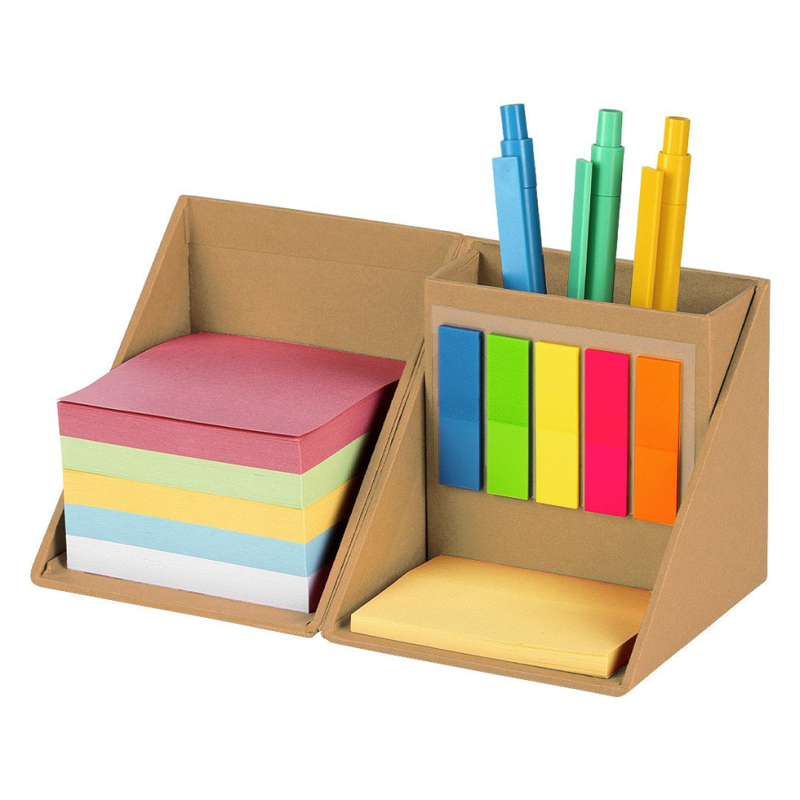 BLOCK, stationery set, beige