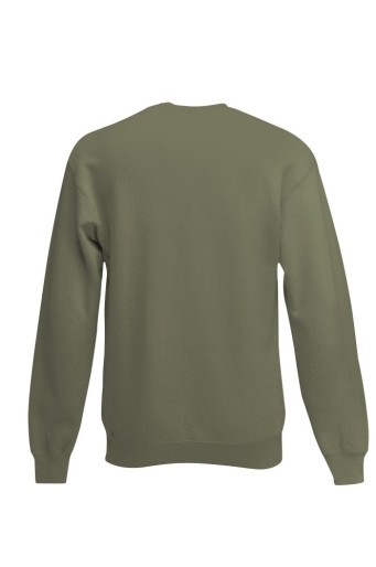 Fruit of the Loom, Premium Set-in Sweat, Classic Premium Men's Hoodie, Olive Green, L