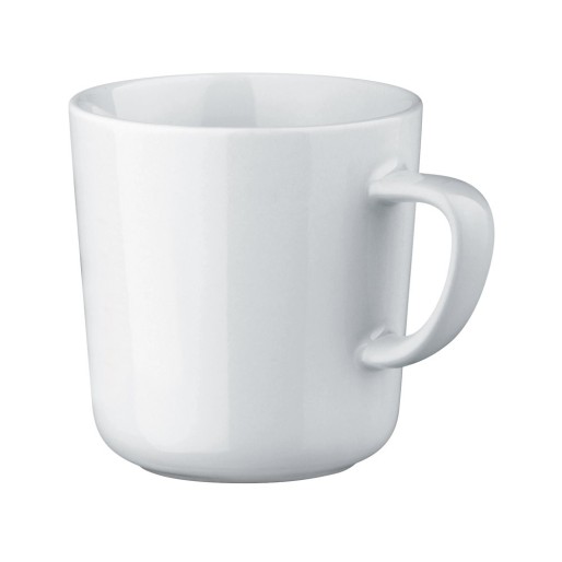 MOCCA WHITE. Ceramic mug 270 ml