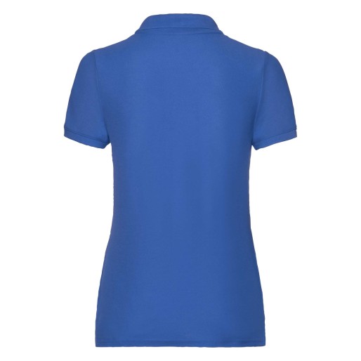 Fruit of the Loom, 65/35 Ladies Polo, women's polo shirt, royal blue, M