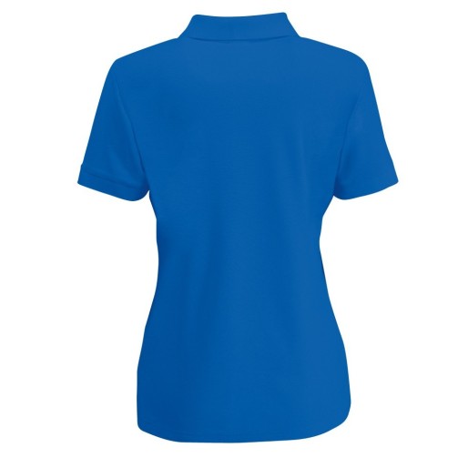 Fruit of the Loom, 65/35 Ladies Polo, women's polo shirt, royal blue, L