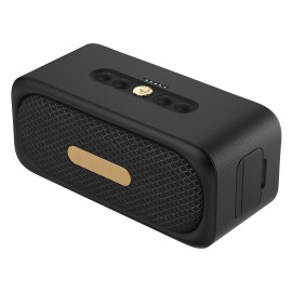 HENDRIX, audio set 2/1, slušalice i bežični zvučnik 2 x 10w, u poklon kutiji, crni