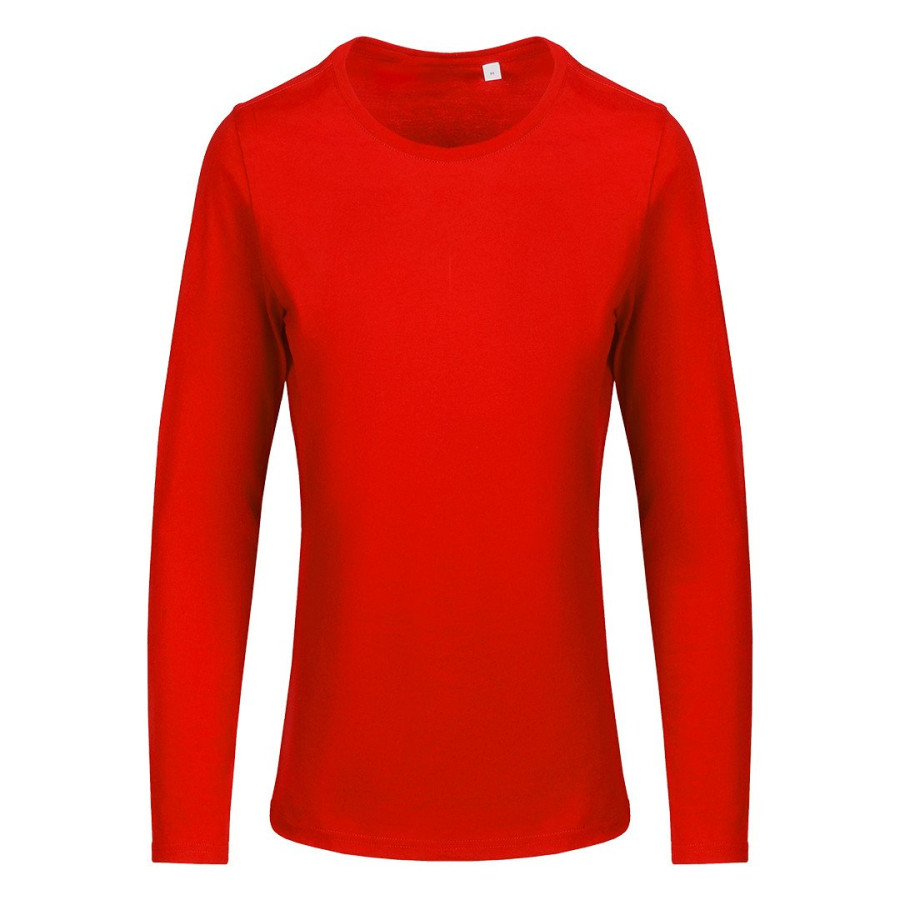 TARGET LSL LADY, long sleeve t-shrt, 160 g/m2, red
