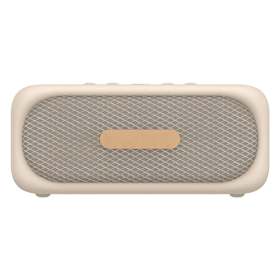 HENDRIX, audio set 2/1, headphones and wireless speaker 2 x 10w, in a gift box, beige