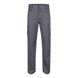 VL LUGH. Multi-pocket stretch trousers (240g/m²) in cotton (46%), EME (38%) and polyester (16%)