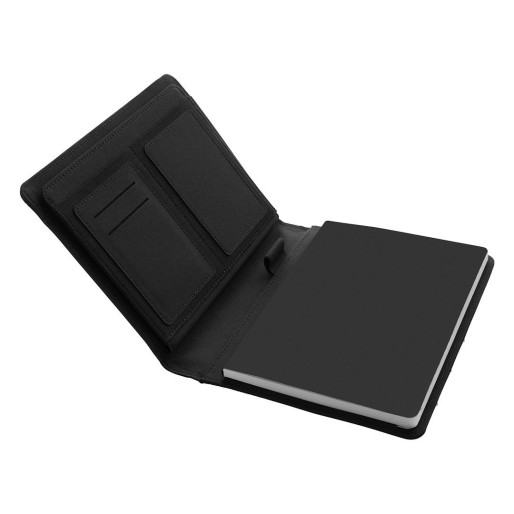 DOMINGO A5, portfolio case with a5 notebook, black