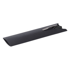 BOLD, metal ball pen with paper sleeve, dark gray