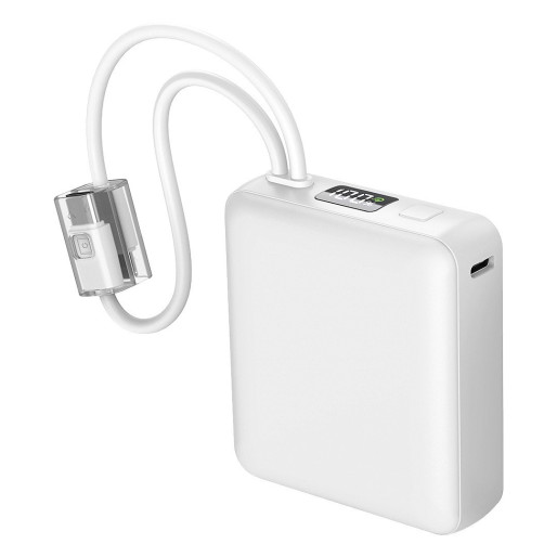 DYNAMIC PD, pomoćna baterija, 10.000 mah, bela