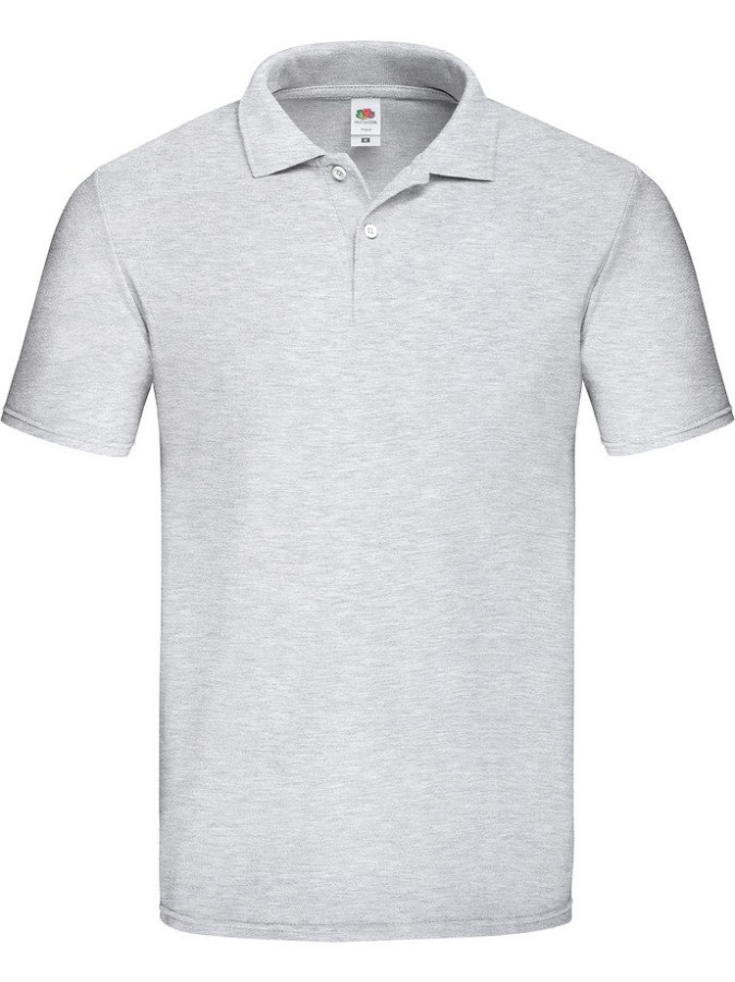 Fruit of the Loom, Original Polo, Polo majca za muškarce, pepeljasto siva M