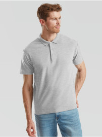 Fruit of the Loom, Original Polo, Polo majca za muškarce, pepeljasto siva M