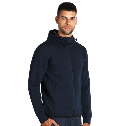 REBOUND, hooded sweatshirt, 300 g/m2, blue