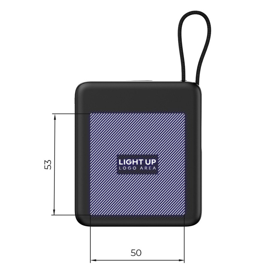 STELLAR, pomoćna baterija, 5.000 mah, crna