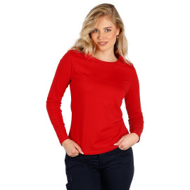 TARGET LSL LADY, long sleeve t-shrt, 160 g/m2, red