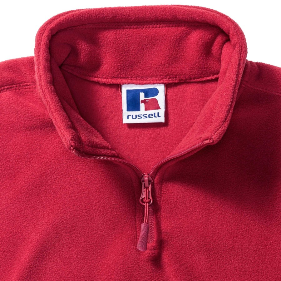 RUSSELL children's 1/4 zip polar sweatshirt