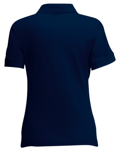 Fruit of the Loom, 65/35 Ladies Polo, women's polo shirt, dark navy, L