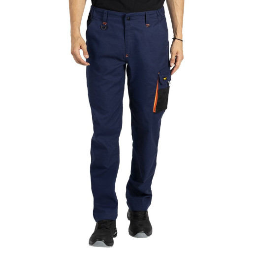 HAMMER STRETCH PANTS, workwear pants, blue